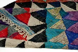Berberyjskie Dywany Boucherouite Z Maroka 130 x 250 cm