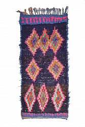Berberyjskie Dywany Boucherouite Z Maroka 230 x 105 cm