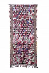 Berberyjskie Dywany Boucherouite Z Maroka 285 x 125 cm