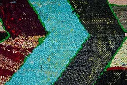 Berberyjskie Dywany Boucherouite Z Maroka 115 x 215 cm