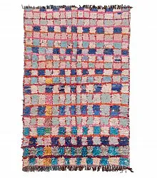 Berberyjskie Dywany Boucherouite Z Maroka 195 x 130 cm