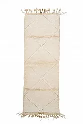 Berberyjskie Dywany Beni Ourain z Maroka 290 x 90 cm