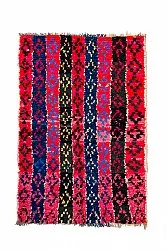 Berberyjskie Dywany Boucherouite Z Maroka 135 x 205 cm