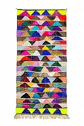 Berberyjskie Dywany Boucherouite Z Maroka 135 x 290 cm