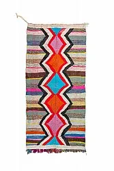 Berberyjskie Dywany Boucherouite Z Maroka 130 x 260 cm