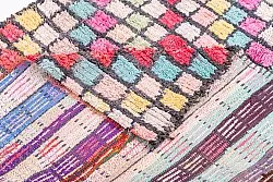 Berberyjskie Dywany Boucherouite Z Maroka 275 x 125 cm