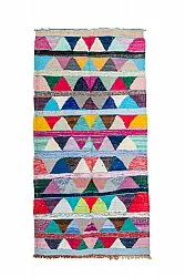 Berberyjskie Dywany Boucherouite Z Maroka 135 x 265 cm