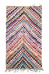 Berberyjskie Dywany Boucherouite Z Maroka 245 x 140 cm