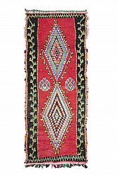 Berberyjskie Dywany Boucherouite Z Maroka 325 x 135 cm