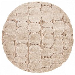 Okrągły dywan - Fondi (beżowy)