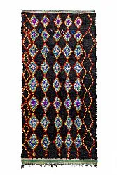 Berberyjskie Dywany Boucherouite Z Maroka 130 x 270 cm