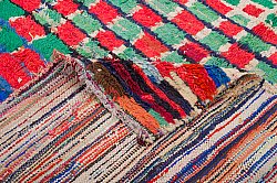 Berberyjskie Dywany Boucherouite Z Maroka 240 x 150 cm