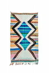 Berberyjskie Dywany Boucherouite Z Maroka 135 x 235 cm