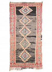Berberyjskie Dywany Boucherouite Z Maroka 225 x 105 cm
