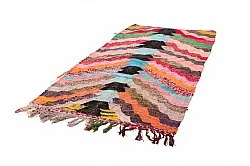 Berberyjskie Dywany Boucherouite Z Maroka 125 x 250 cm