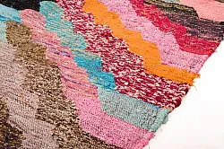 Berberyjskie Dywany Boucherouite Z Maroka 125 x 250 cm