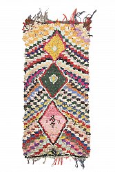 Berberyjskie Dywany Boucherouite Z Maroka 215 x 125 cm
