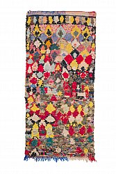 Berberyjskie Dywany Boucherouite Z Maroka 250 x 115 cm