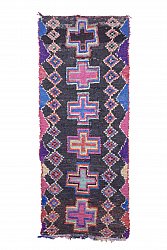 Berberyjskie Dywany Boucherouite Z Maroka 305 x 125 cm