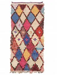 Berberyjskie Dywany Boucherouite Z Maroka 210 x 95 cm