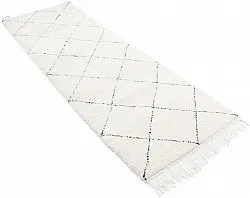 Berberyjskie Dywany Beni Ourain z Maroka 270 x 85 cm