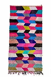 Berberyjskie Dywany Boucherouite Z Maroka 150 x 305 cm