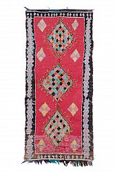 Berberyjskie Dywany Boucherouite Z Maroka 325 x 145 cm