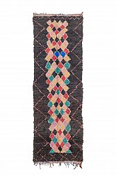 Berberyjskie Dywany Boucherouite Z Maroka 260 x 85 cm