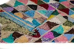 Berberyjskie Dywany Boucherouite Z Maroka 125 x 255 cm