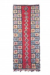 Berberyjskie Dywany Boucherouite Z Maroka 280 x 115 cm