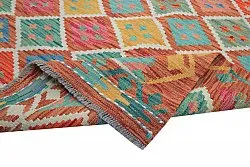 Dywan Orientalny - Vegi Kelim Hand Woven - 202 x 294 cm