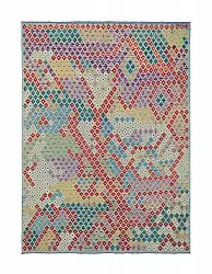 Dywan Orientalny - Vegi Kelim Hand Woven - 211 x 288 cm