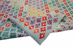 Dywan Orientalny - Vegi Kelim Hand Woven - 211 x 288 cm
