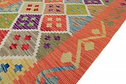 Dywan Orientalny - Vegi Kelim Hand Woven - 79 x 298 cm