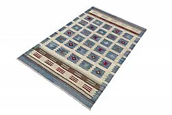 Dywan Orientalny - Vegi Kelim Hand Woven - 98 x 151 cm