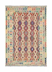 Dywan Orientalny - Vegi Kelim Hand Woven - 202 x 293 cm