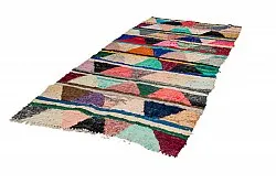 Berberyjskie Dywany Boucherouite Z Maroka 135 x 270 cm