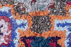 Berberyjskie Dywany Boucherouite Z Maroka 200 x 125 cm