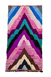 Berberyjskie Dywany Boucherouite Z Maroka 140 x 250 cm
