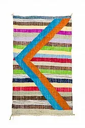 Berberyjskie Dywany Boucherouite Z Maroka 125 x 215 cm