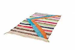 Berberyjskie Dywany Boucherouite Z Maroka 125 x 215 cm