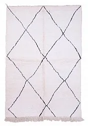Berberyjskie Dywany Beni Ourain z Maroka 240 x 160 cm
