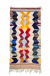 Berberyjskie Dywany Boucherouite Z Maroka 155 x 325 cm