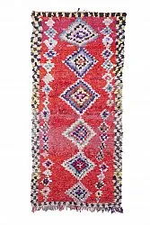 Berberyjskie Dywany Boucherouite Z Maroka 220 x 125 cm