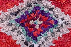 Berberyjskie Dywany Boucherouite Z Maroka 220 x 125 cm