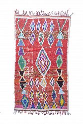 Berberyjskie Dywany Boucherouite Z Maroka 220 x 125 cm