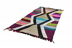 Berberyjskie Dywany Boucherouite Z Maroka 135 x 255 cm
