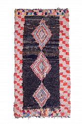 Berberyjskie Dywany Boucherouite Z Maroka 275 x 140 cm