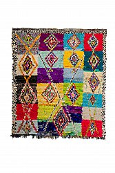 Berberyjskie Dywany Boucherouite Z Maroka 200 x 175 cm