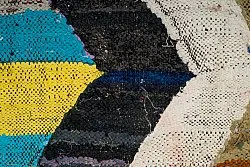 Berberyjskie Dywany Boucherouite Z Maroka 130 x 220 cm